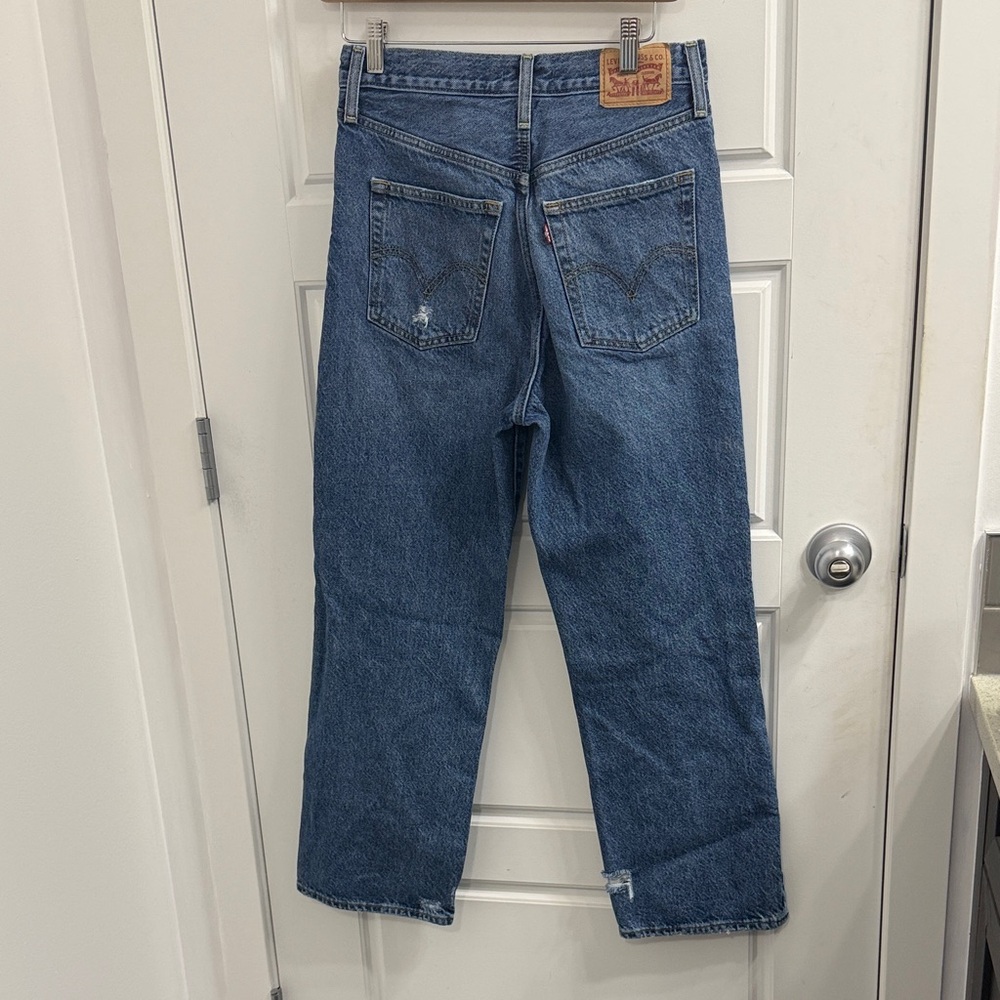 Levi's Ribcage Ankle Size 28 High Rise - Picture 4 of 4